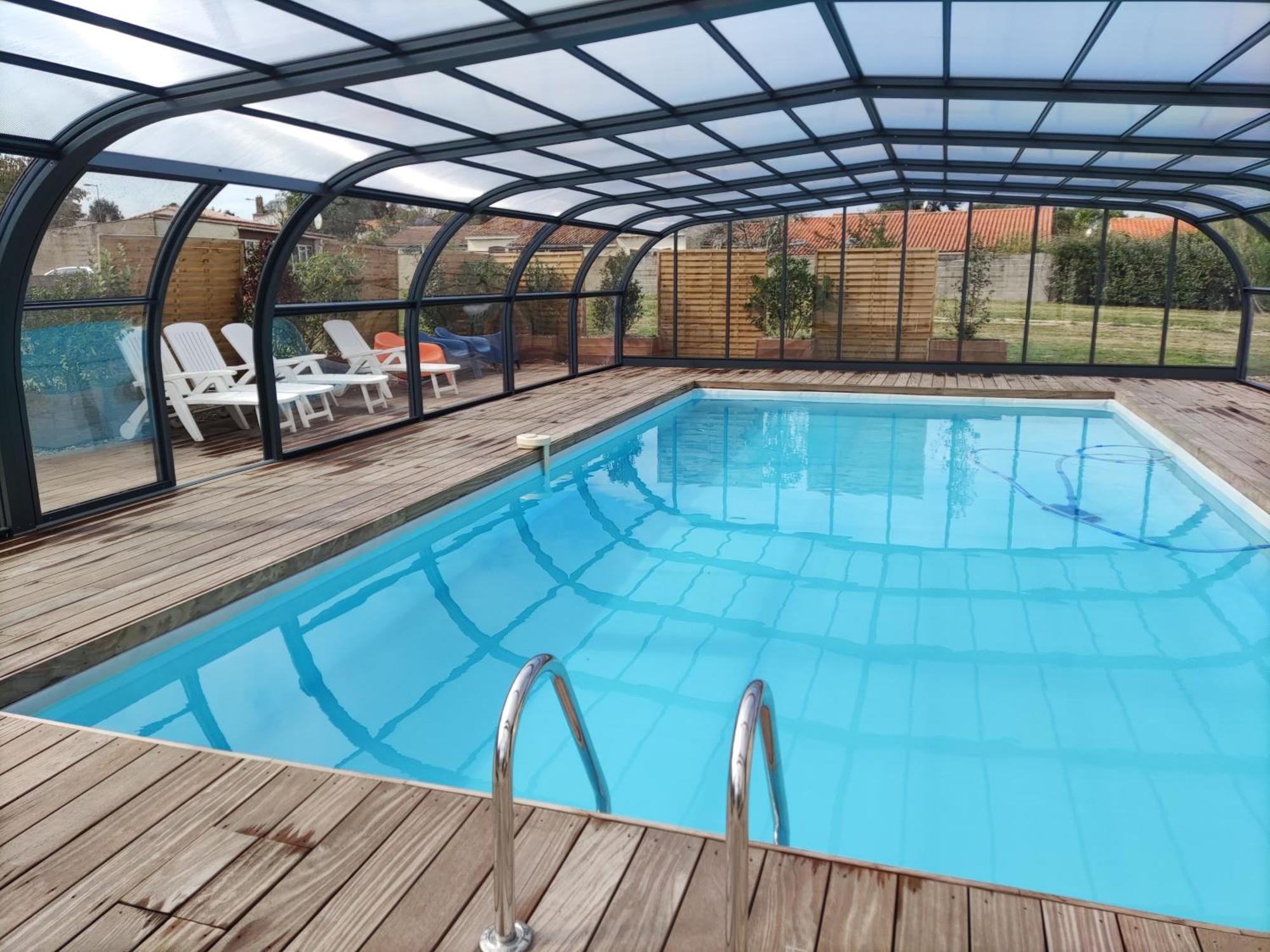 Maison Avec Piscine Privee, Proche Plage Avrille  ภายนอก รูปภาพ